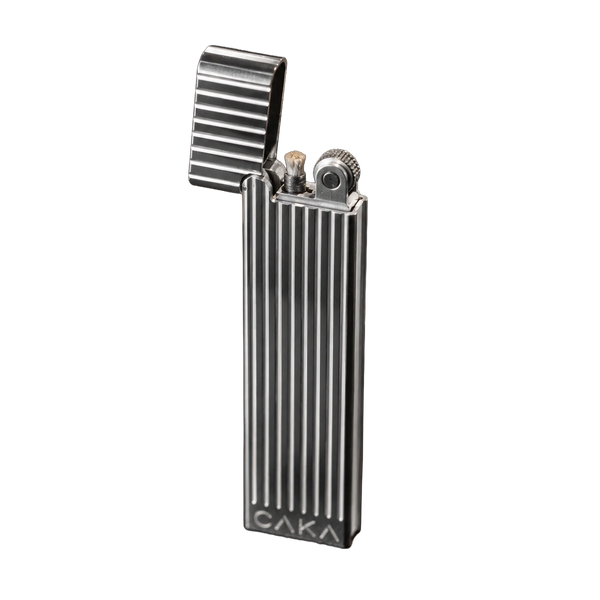 CAKA Zen Silver Çizgi Kalem & Çakmak Seti: Zamansız Çizgiler, Premium İşçilik