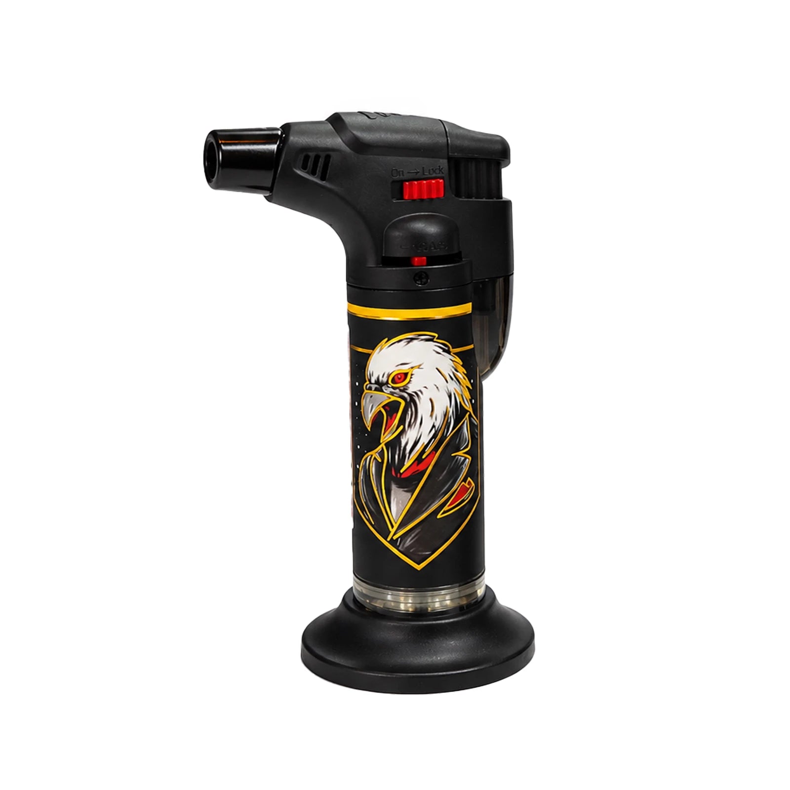 Gold Orion Pürmüz Çakmak - Jet Torch Çakmak - Puro, Mutfak ve Mangal Kullanımı (Standlı - Premium Seri)