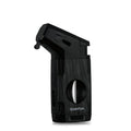 Puro Çakmağı Black Wood Jet Alev V-Cut Puro Kesicili