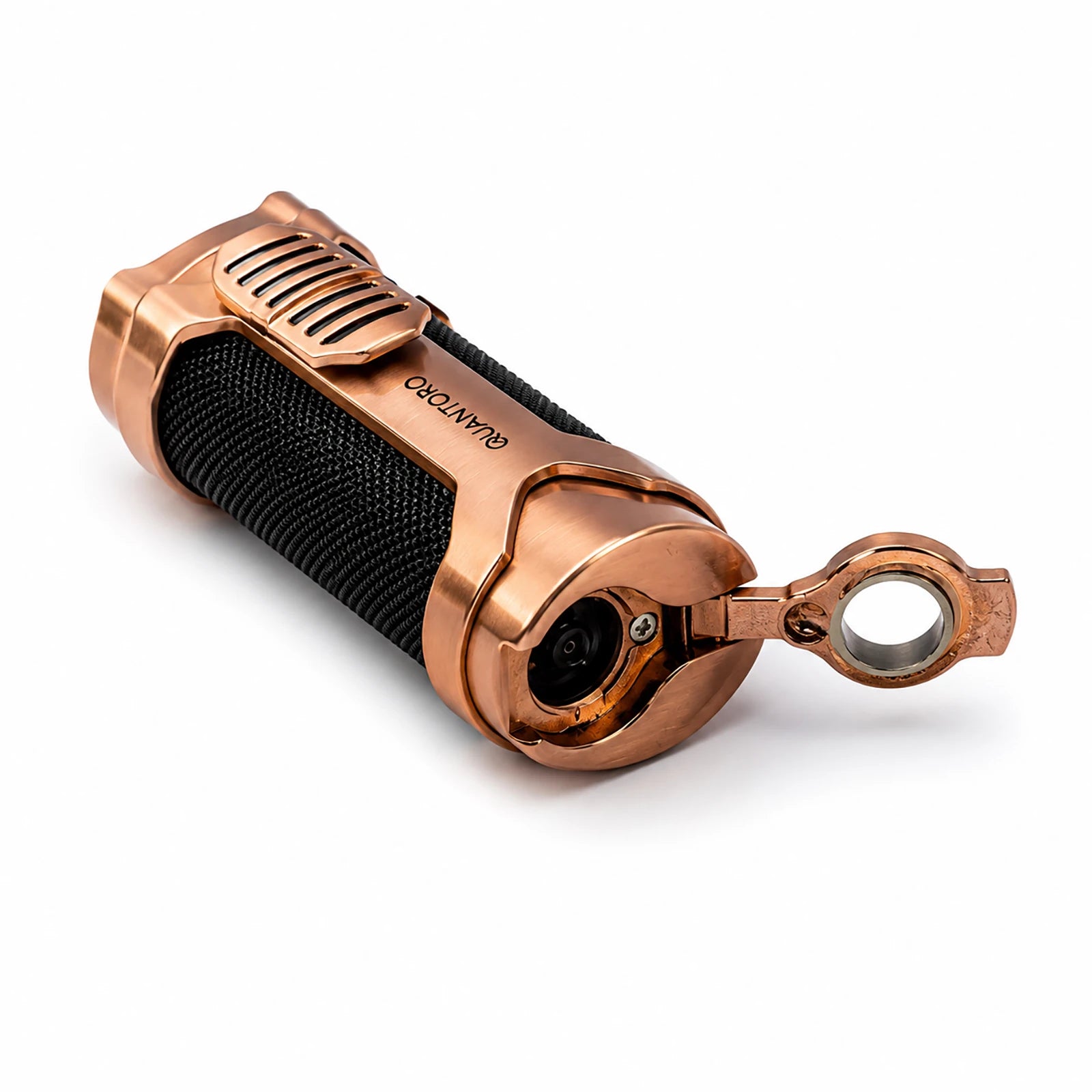 Üçlü Jet Alev Delicili Rose Gold Puro Çakmağı: Şıklık, Güç ve Fonksiyon Bir Arada