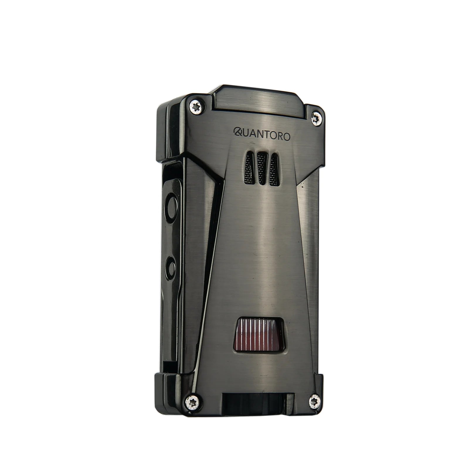 Üçlü Torch Jet Alev Gunmetal Puro Çakmağı