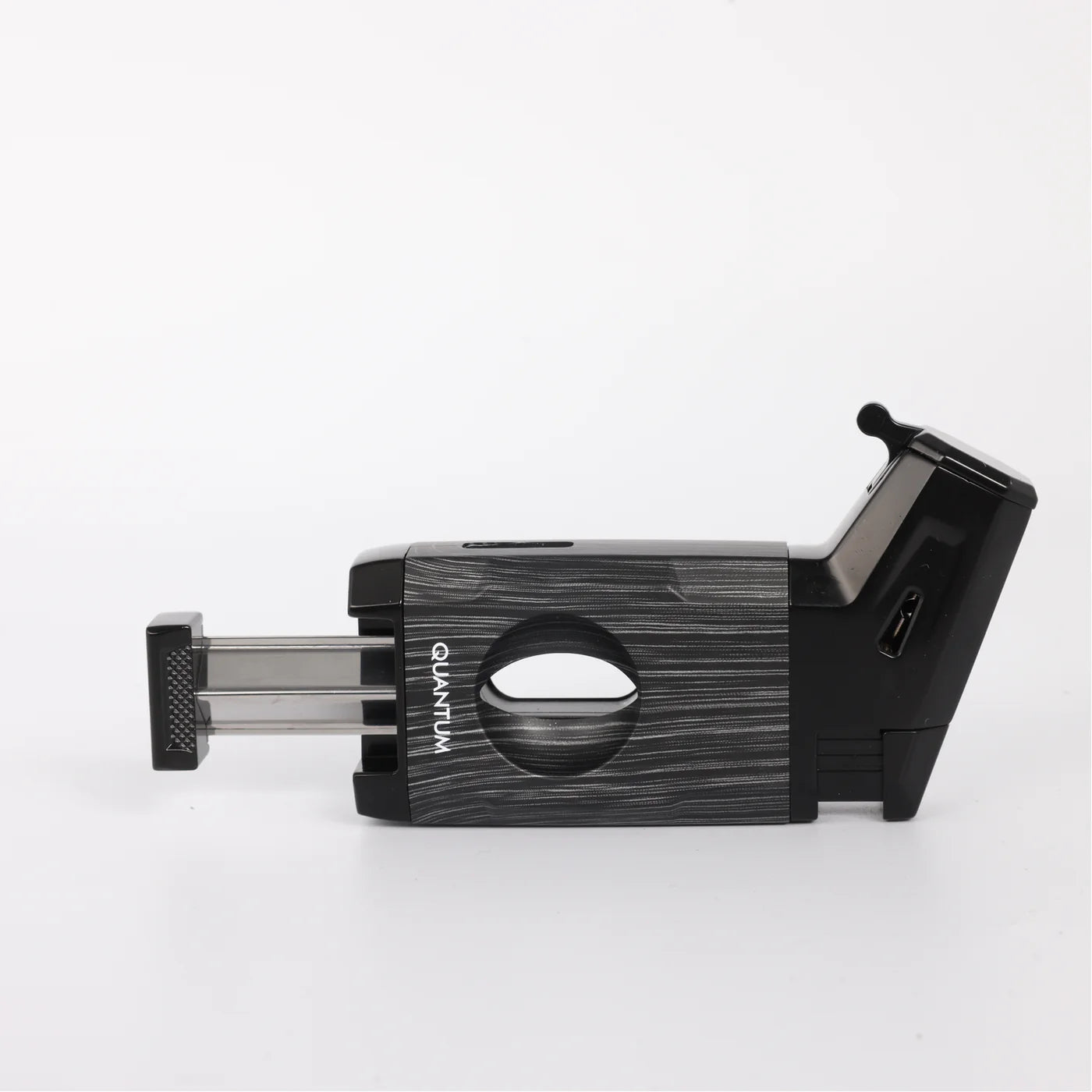 Puro Çakmağı Black Wood Jet Alev V-Cut Puro Kesicili