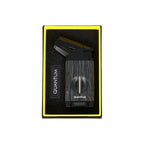 Puro Çakmağı Black Wood Jet Alev V-Cut Puro Kesicili