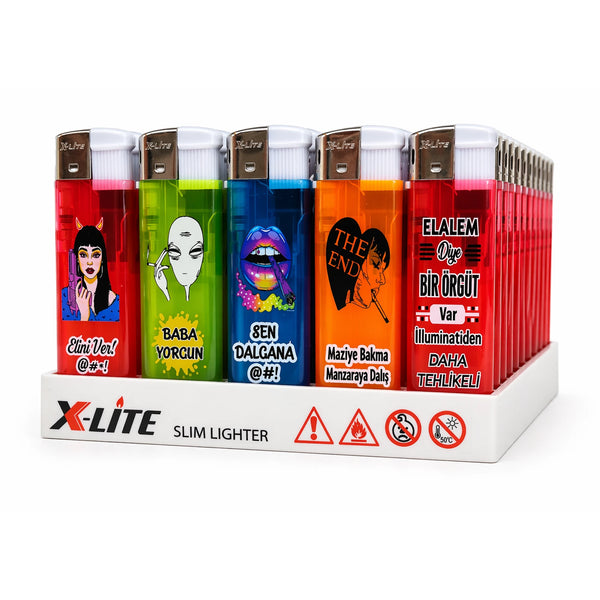 X-Lite Manyetolu Çakmak Komik Sözler