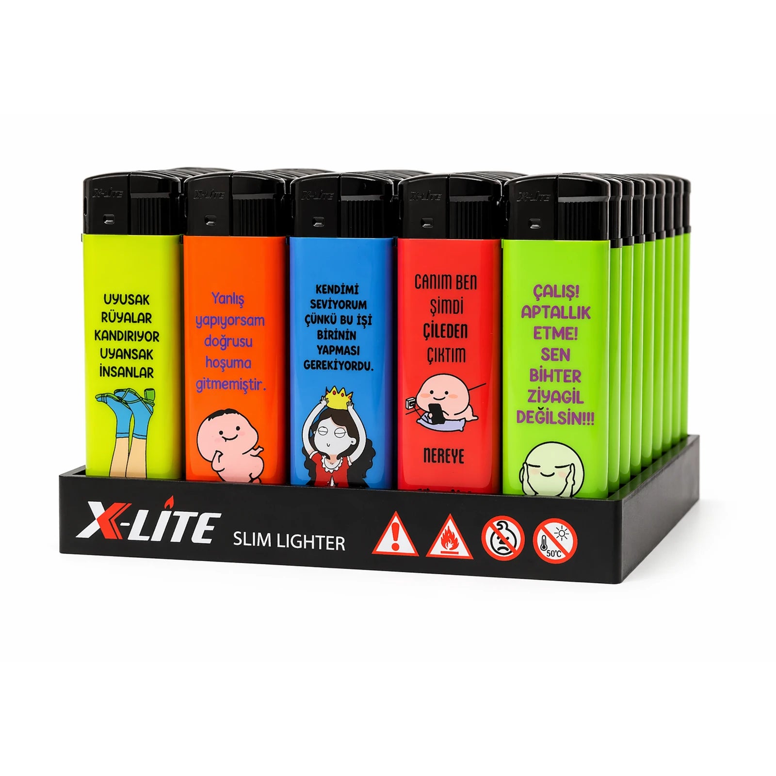 X-Lite Manyetolu Çakmak Komik Sözler 2