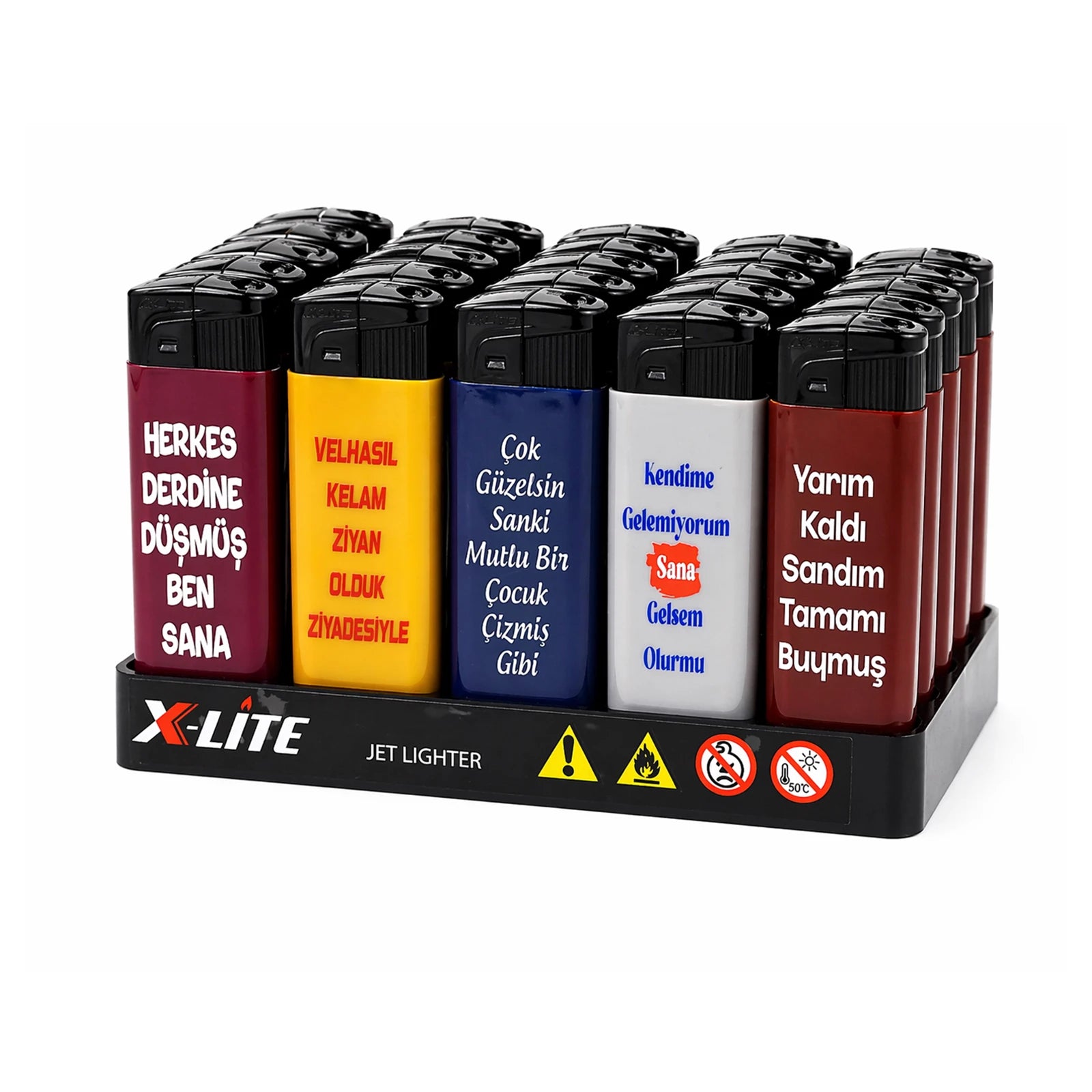 X-Lite Jet Çakmak Aşk Sözleri