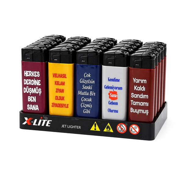 X-Lite Jet Çakmak Aşk Sözleri